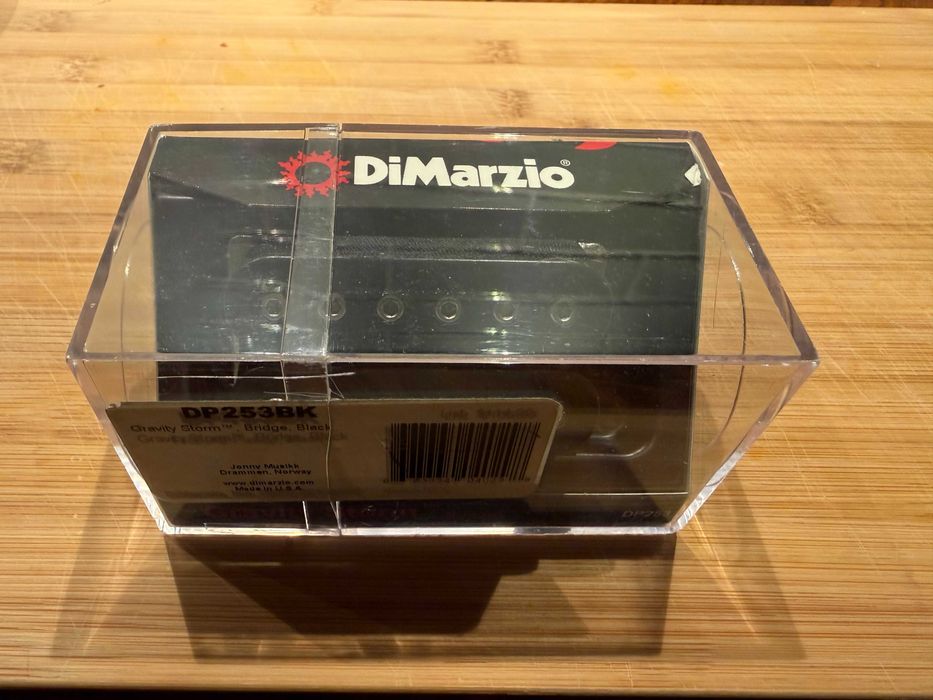 DiMarzio Gravity Storm Bridge DP253BK, Pickup NOWY Steve Vai
