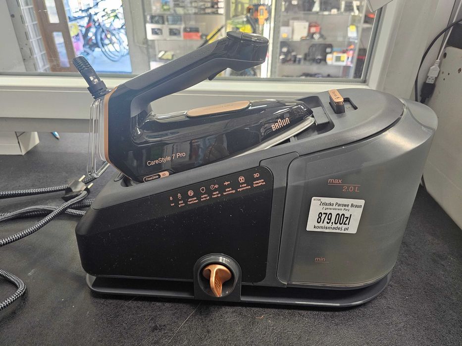 Żelazko ze Stacją Parową Braun CareStyle 7 Pro * Komis Madej Gorlice