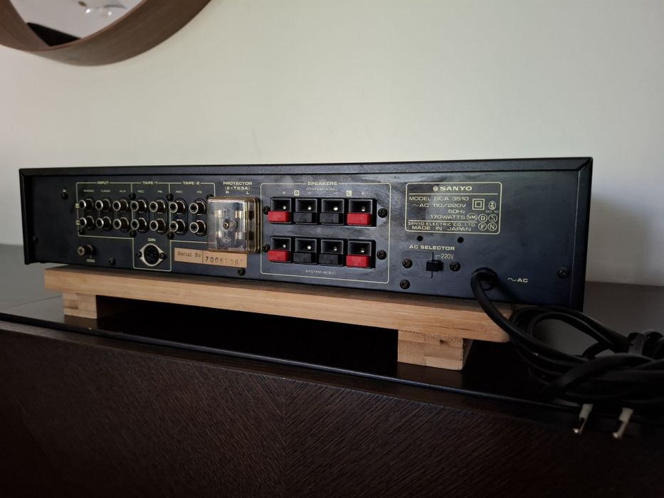 Aparelhagem Sanyo 3 modulos DCA 3510 + FMT 3510L + ET 3510
