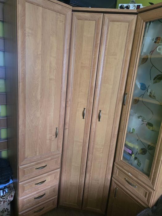 Szafa narożnikowa 2 przystawki