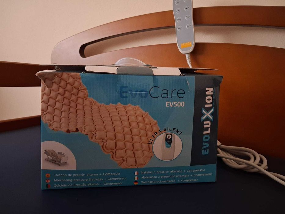 Cama articulada elétrica, com colchões e bomba
