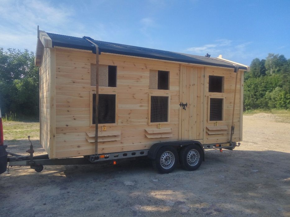 gołębnik kurnik 5m x 2m gołębie pocztowe ozdobne