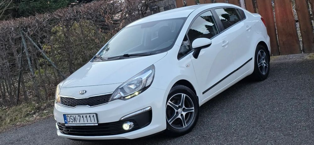 Kia Rio Benzyna PL SALON 1- Rej.2016r.BEZWYPADKOWY-Czujniki-Tył/Klima/Alu/Led