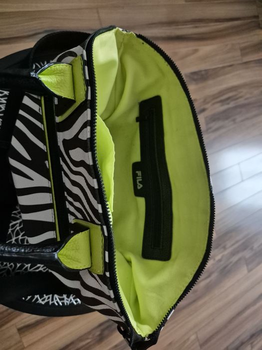 Torebka Fila czarno- biała