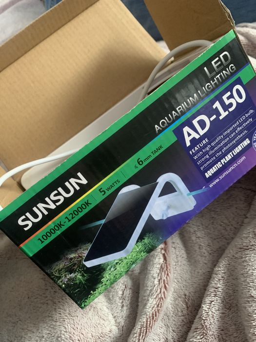 Subsun ad-150 lampa do akwarium