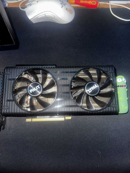 Видеокарта Palit GeForce RTX 3060 Ti Dual, 8 Gb samsung