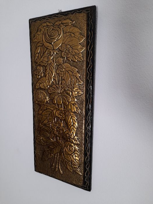 Quadro Vintage Gravura Cobre