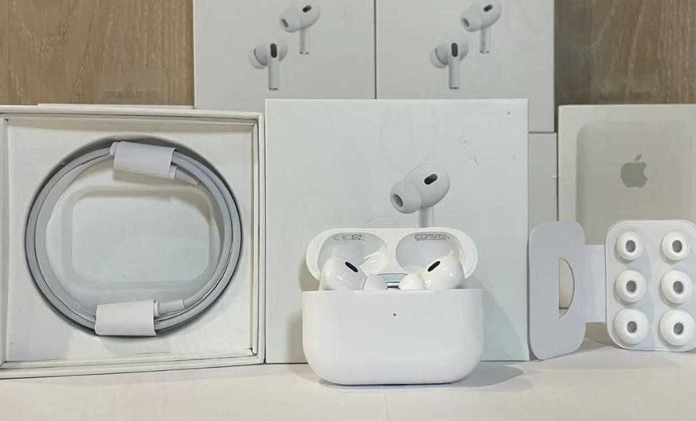 Airpods pro 2 без шумки 1в1 Наушники Airoha +чехол