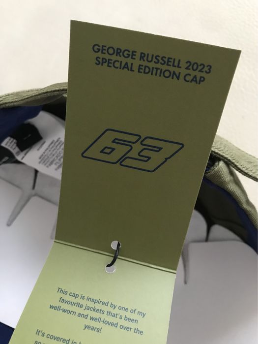 Boné OFICIAL - NOVO a estrear Mercedes George Russell