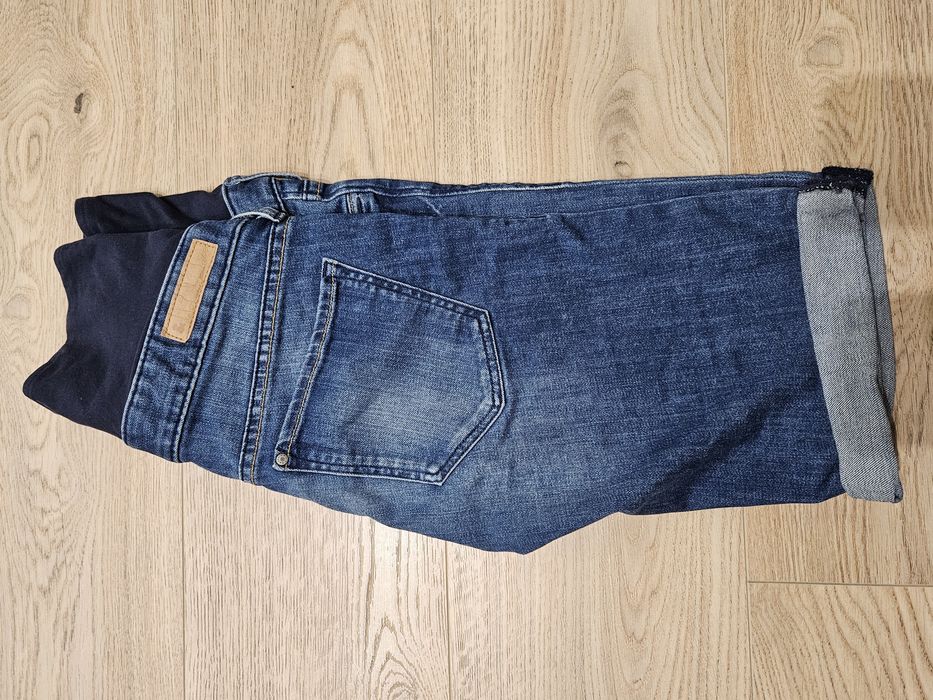 Spodenki krótkie jeansowe ciążowe H&M 36 S