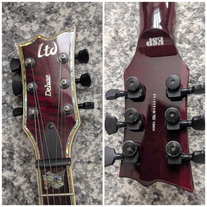 Электрогитара ESP LTD EC-1000 See-Thru Black Cherry (Made in Korea)