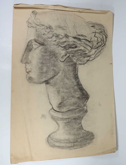 10 Desenhos Grandes provas para esculturas 1960s (Cabral ?)