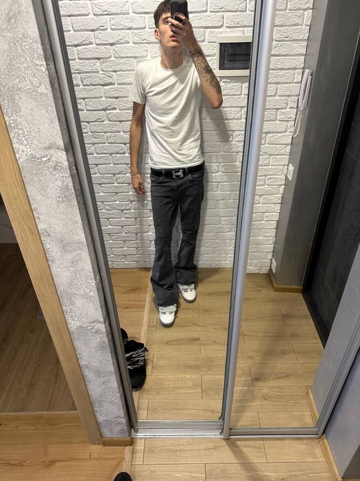 flared type jeans h&m