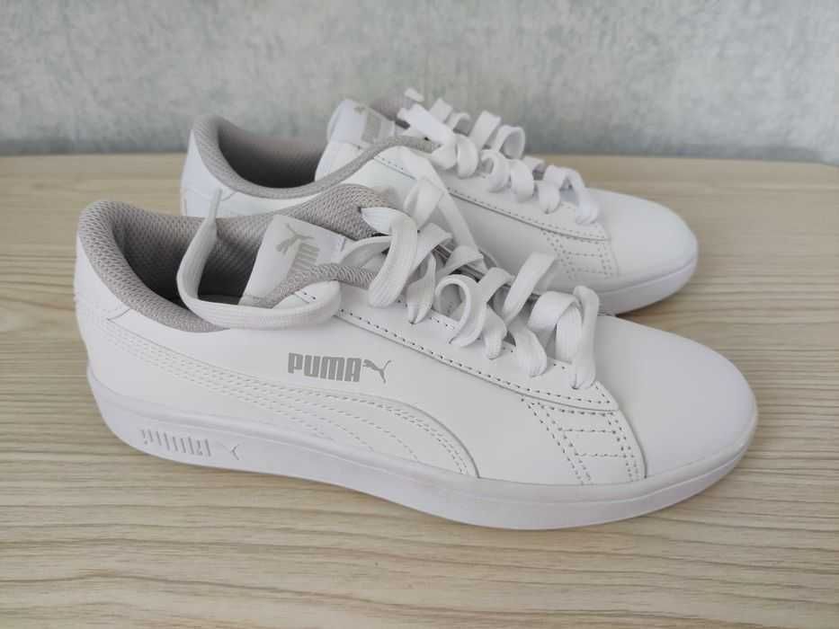 Кросівки білі  кеди білі PUMA 36 розмір 22.5 см