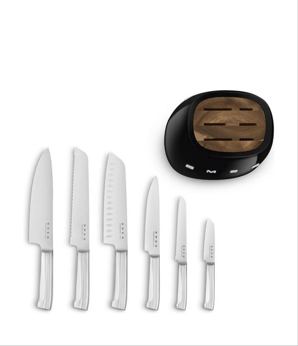 Faqueiro smeg preto novo