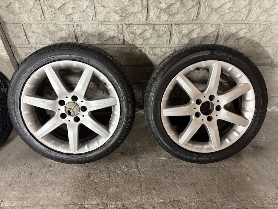 Sprzedam koła Mercedes w203  opony zimowe 225/45/17