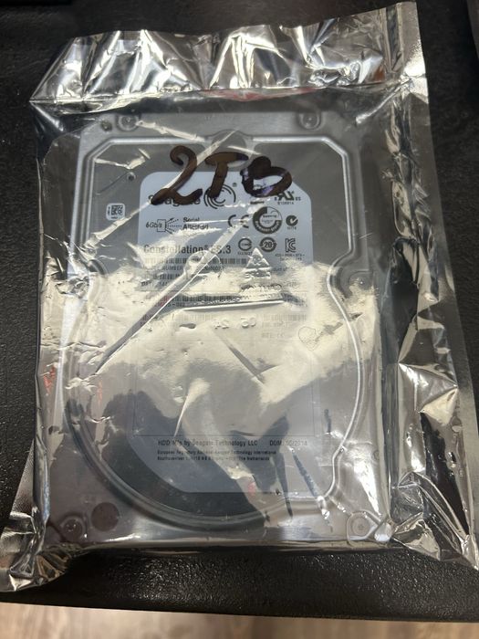 Dysk 2TB Seagate Constellation ES.3 ST2000NM0023 SAS 6 Gb/s serwerowy