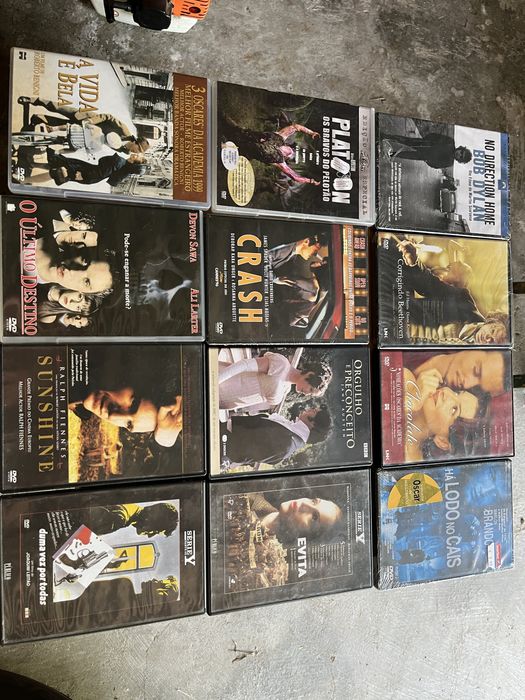 DVD’s de cinema e música