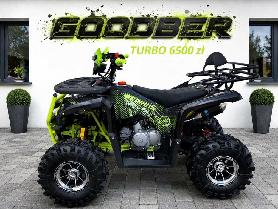 Quad Beretta Turbo 150 Sport Gwarancja Nowy ATV wzmocniona rama Asix okazja kuad alu barton 125 prezent komunia
