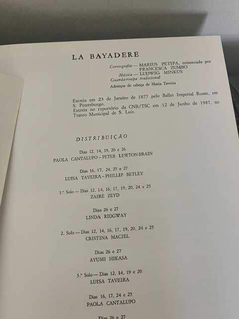 Vários programas antigos