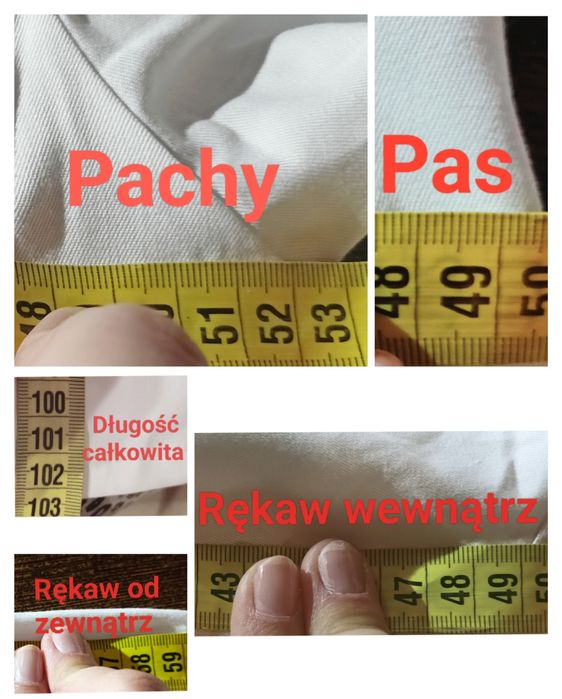 Fartuch damski medyczny 2 XL (44)