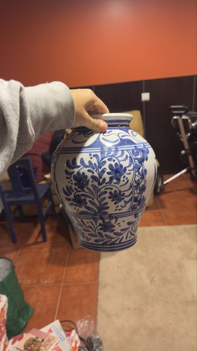 Jarra Ceramica Pintada