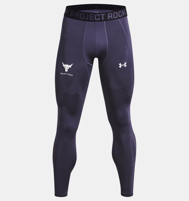 Чоловічі легінси Project Rock TurfGear ArmourPrint M на S