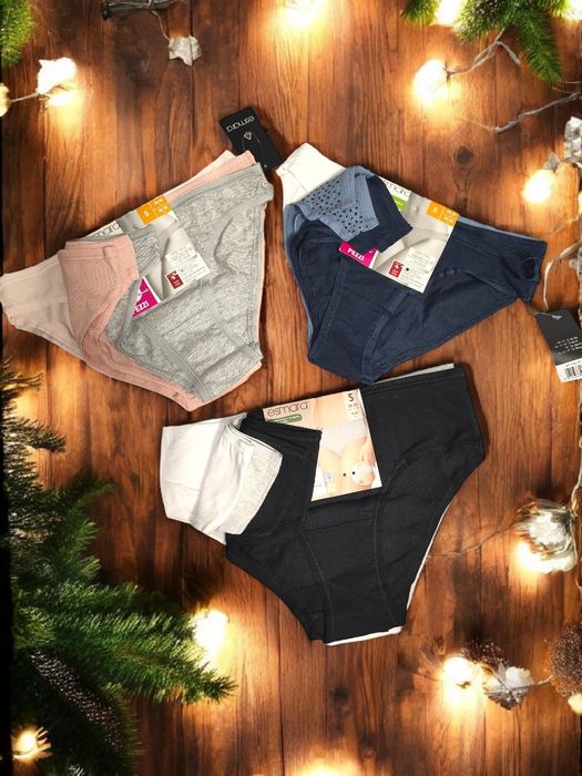 Жіноча білизна, труси Esmara S, M, L. Набір 5 шт.