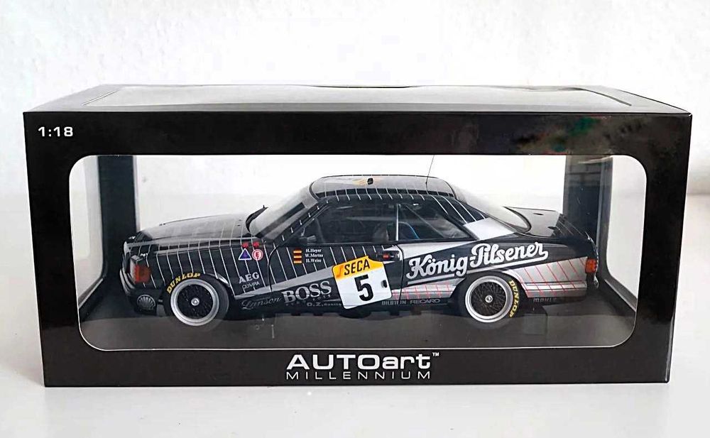 1:18 Mercedes 500 SEC AMG #5 24h Spa 1989 AUTOart