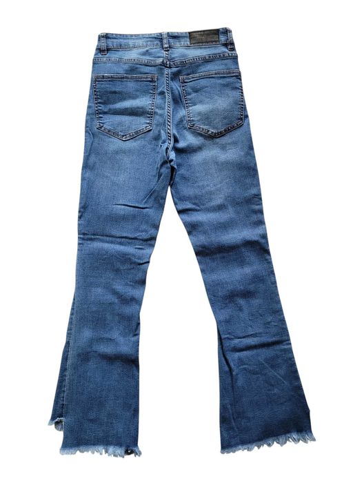 Jeansy spodnie damskie 34,XS/36,S Pull&Bear wysoki stan high waist