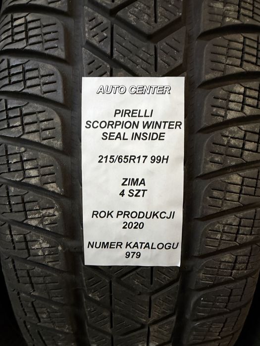 Opony zimowe 215/65R17 99H Pirelli Scorpion Winter SealInside | Komple