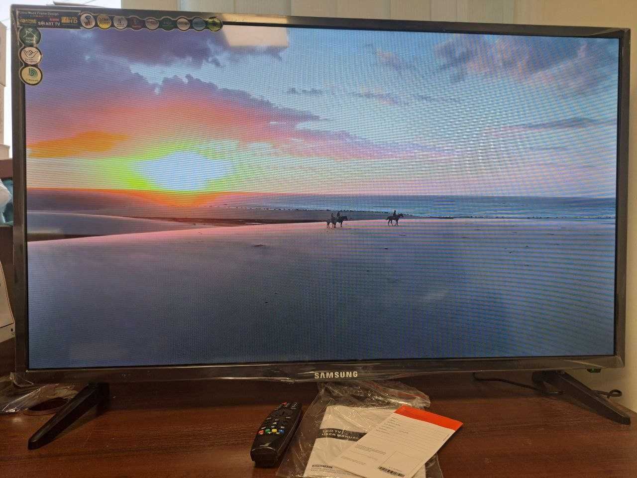 Телевизор 4K SMART TV Самсунг 55 Дюйма WiFi Андроид 13 Телевізор UHD ...