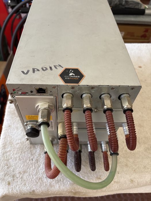 Bitmain Antminer S19 PRO Hyd. 184THs