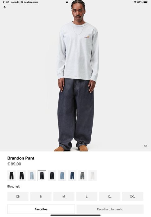 Calcas novas carhartt tamanho s