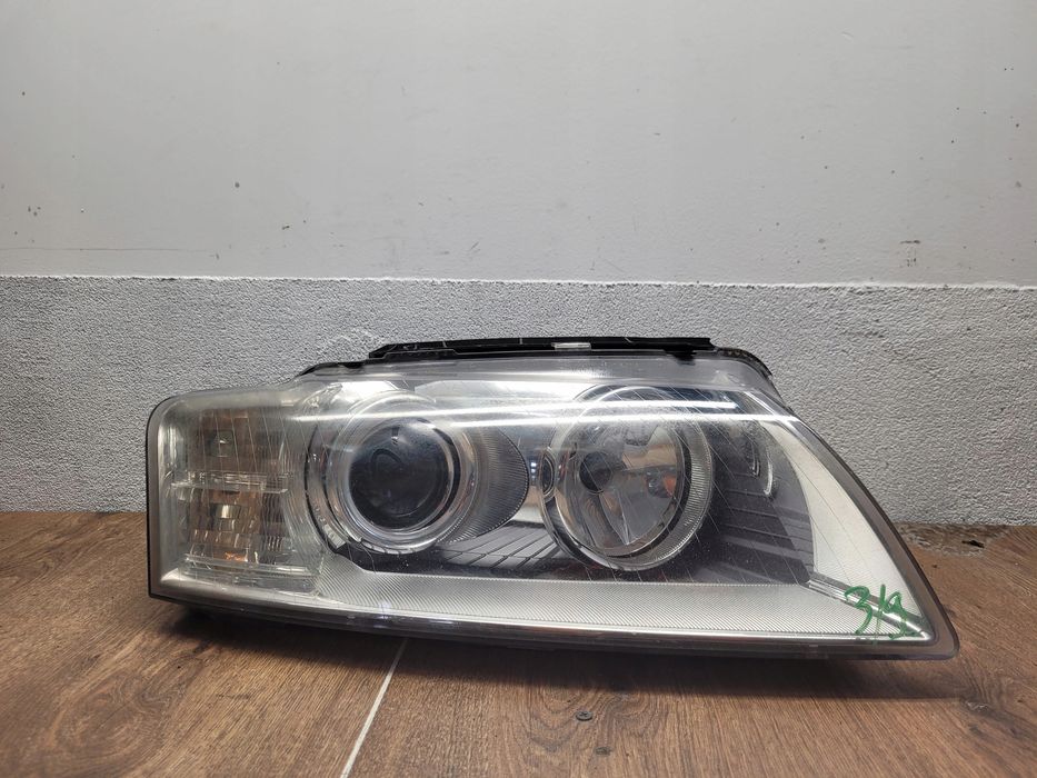 audi a8 d3 lift xenon lampa prawy prawa przód przednia