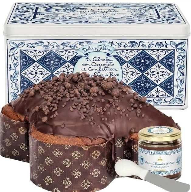 Великодній кекс Fiasconaro Dolce Gabbana з шоколадним кремом 1кг