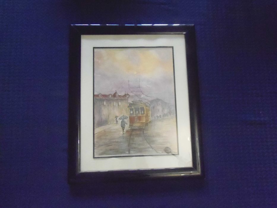 Quadro - pintura em aguarela