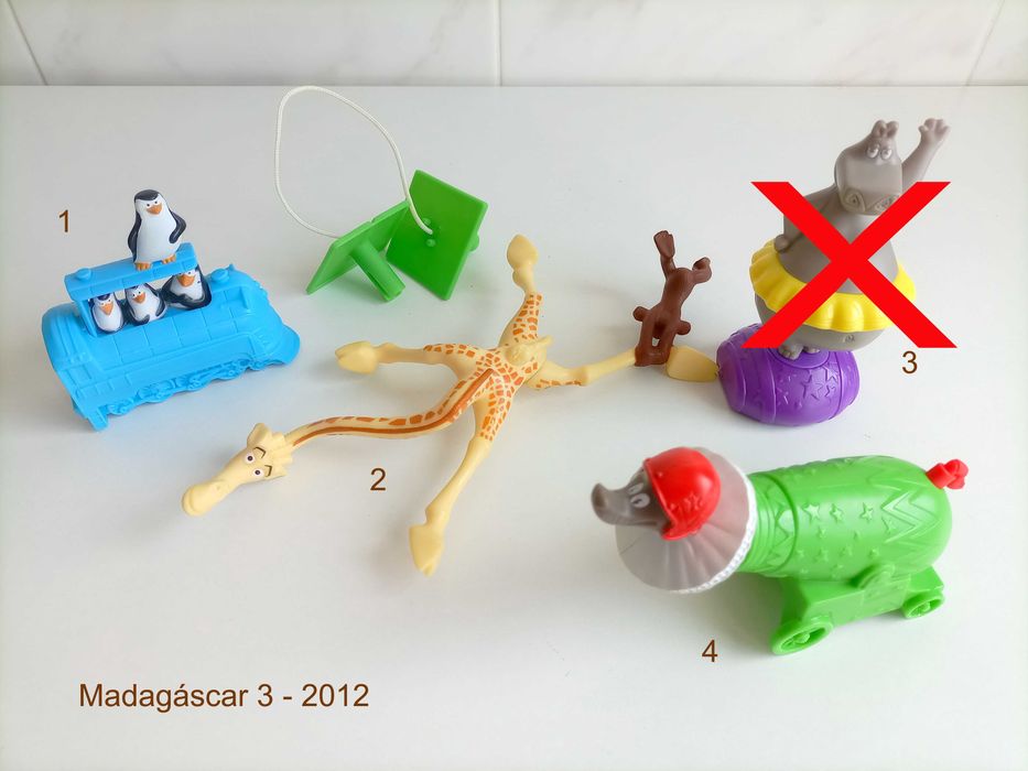 Happy Meal - bonecos de coleção McDonald's