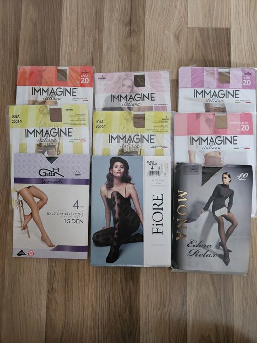 Zestaw: rajstopy 4-L