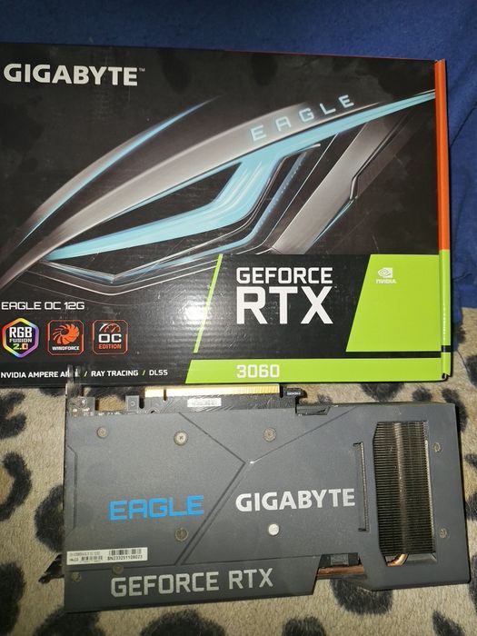 Geforce RTX 3060 Eagle OC 12G Gddr6/192 Bit