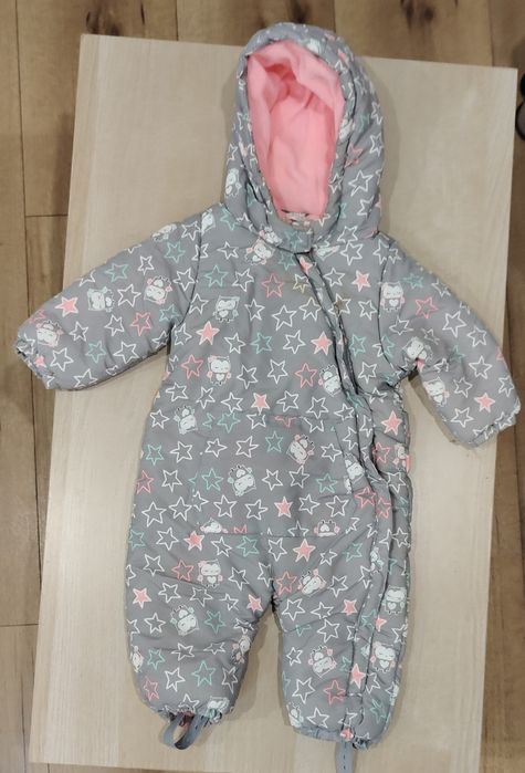 Zimowy ocieplany kombinezon 80