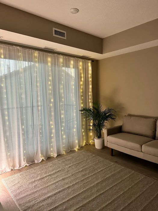 Гірлянда штора 3 на 3 метри, 3х3 м, капля роси на вікно окно гирлянда