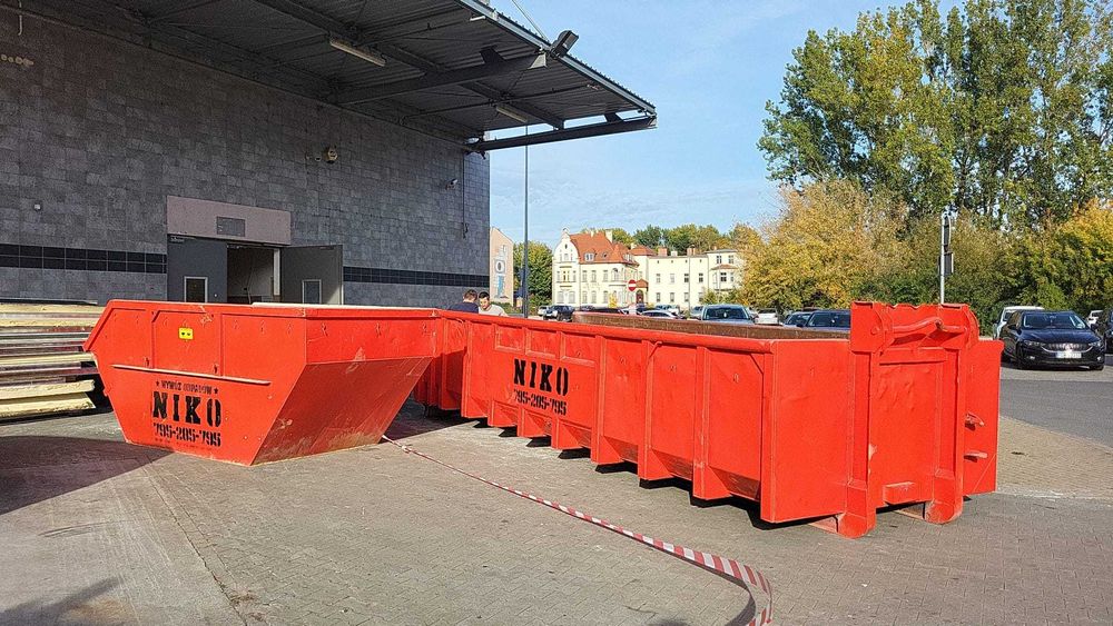 Wywóz gruzu odpadów wynajem kontenerów 1,5-36m3 NAJTANIEJ