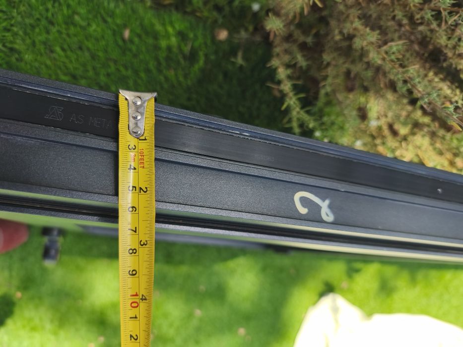 Janela com corte termico e vidro duplo