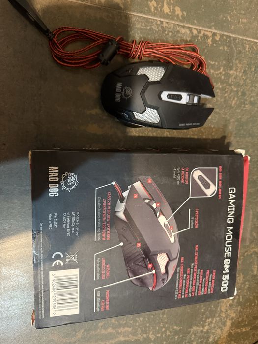 Геймерські ігрові  мишки для компютерів Mad Dog GM500