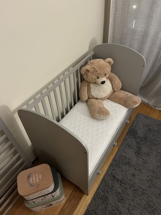 Berço Gonatt Ikea com colchão