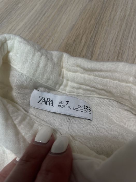 Блузка блуза біла шкільна школьная Zara OVS Carters