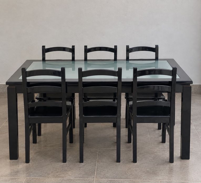 Conjunto mesa de jantar 6 pessoas