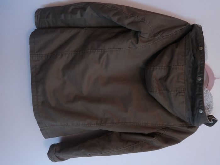 Parka de inverno com pêlo removível