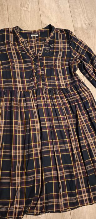 Sukienka 42/44 kratka tunika wiskoza